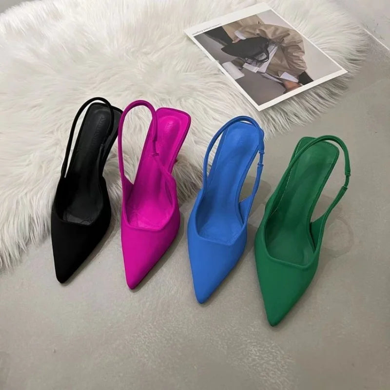 2023 New Fall Women's Shoes Fashion Women's Shoes Pointed High Heels Light Women's Sandals Women's Shoes Fashion Sexy Heels 43