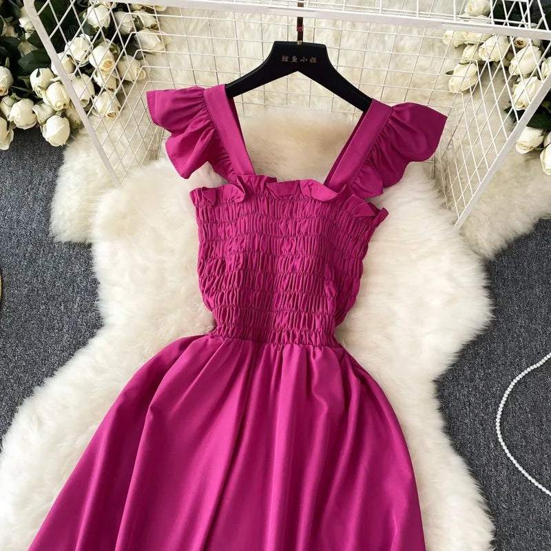 YuooMuoo Women Dress 2024 New Summer Fashion Y2K Sleeveless Party Short Dress Korean Pop Streetwear Outfits Vacation Vestidos